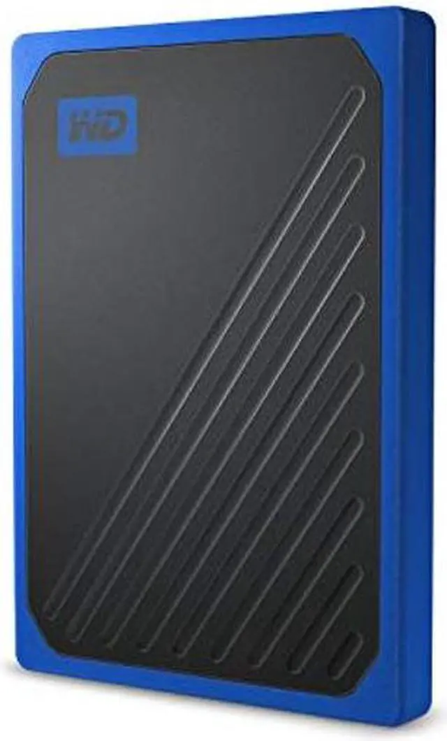 Main image of WD 1TB My Passport Go Cobalt SSD Portable External Storage - WDBY9Y0010BBT-WESN (Old model)