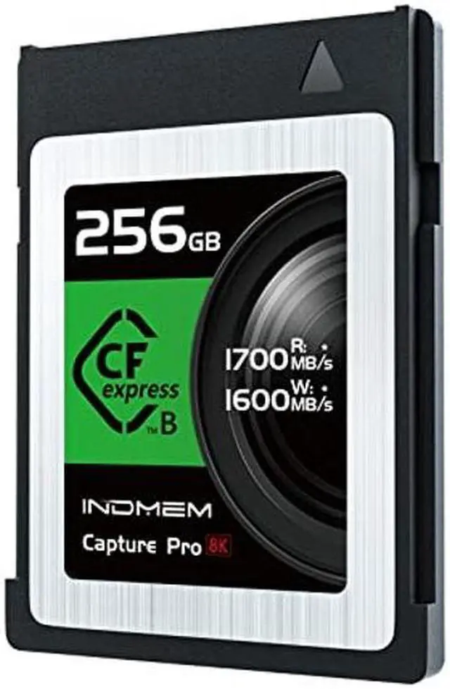 Main image of 256GB CFexpress Type B Memory Card, Raw 4K/8K Video Recording,up to 1700MB/s Read, 1600MB/s Write, Compatible with Nikon Z6/Z7/D6,Canon EOS-1DXMark III/EOS-R5,Panasonic S1/S1R,DJI Ronin 4D