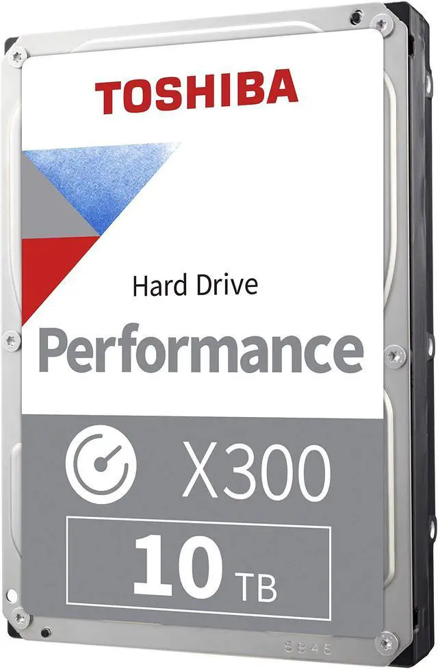 Main image of Toshiba X300 10TB Performance & Gaming 3.5-Inch Internal Hard Drive - CMR SATA 6 GB/s 7200 RPM 256 MB Cache - HDWR11AXZSTA