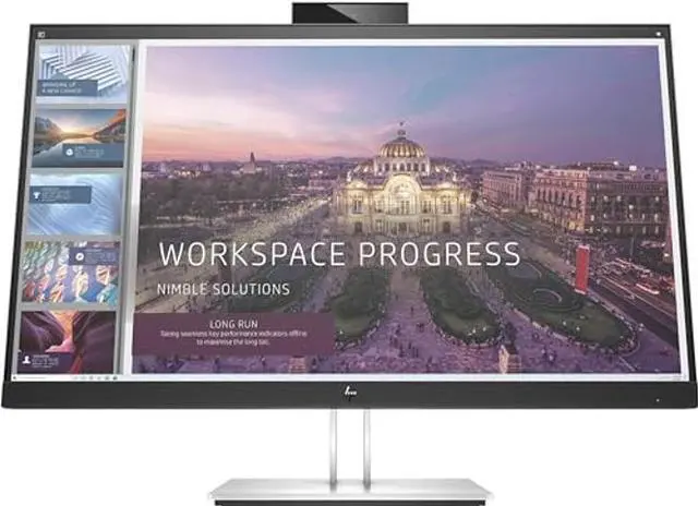 Main image of HP E24d G4 23.8" Full HD LED LCD Monitor - 16:9 - Black, Silver
