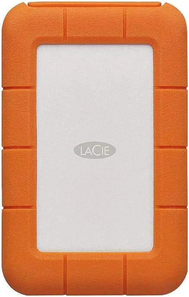 Alt view image 4 of 5 - LaCie 2TB Rugged Thunderbolt USB-C External Hard Drive, Orange