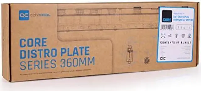 Alt view image 4 of 4 - Alphacool Core Distro Plate 360 Left VPP/D5 (15476)