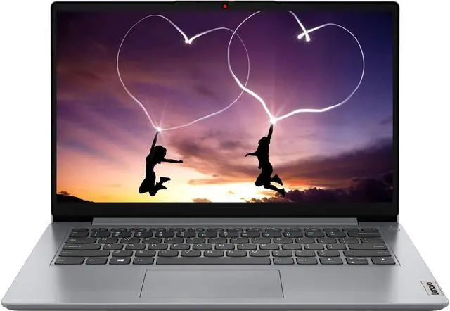 Main image of Lenovo 14" 1i HD Laptop, Intel Dual Core Celeron N4020, 4GB RAM, Webcam, HDMI, 1Year Office 365, 64GB eMMC Bundle w/ 250GB NVME SSD and GalliumPi Mousepad