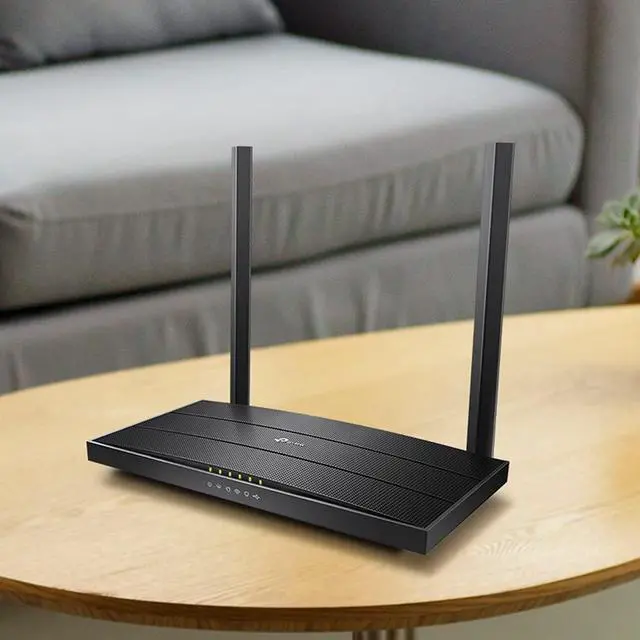 Alt view image 4 of 4 - TP-LINK Archer VR400 Dual-band (2.4 GHz / 5 GHz) Gigabit Ethernet Black 3G 4G