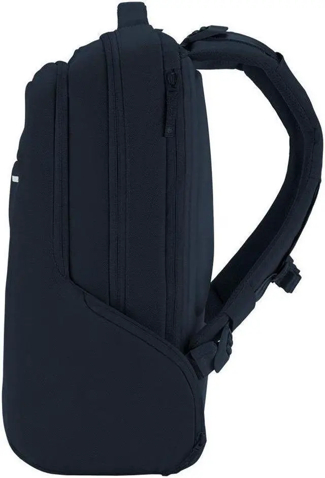 Alt view image 3 of 5 - Incase ICON Durable Travel Backpack, Laptop Bag with Strong 840 Nylon, Fits 16-inch Laptop, Carry On Backpack for Travel (Navy)