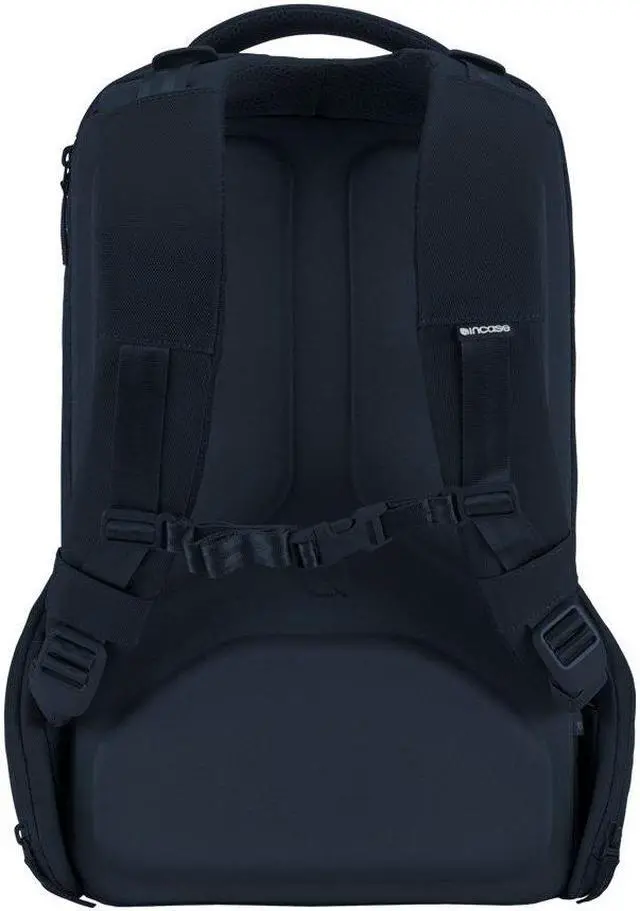 Alt view image 5 of 5 - Incase ICON Durable Travel Backpack, Laptop Bag with Strong 840 Nylon, Fits 16-inch Laptop, Carry On Backpack for Travel (Navy)