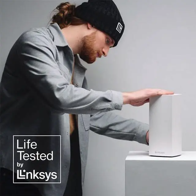 Alt view image 5 of 5 - Linksys Mesh WiFi 6 Router, Dual-Band, 3,000 Sq. ft Coverage, 40+ Devices, High-Speed Router for Streaming & Gaming, Speeds up to (AX6000) - MR9610
