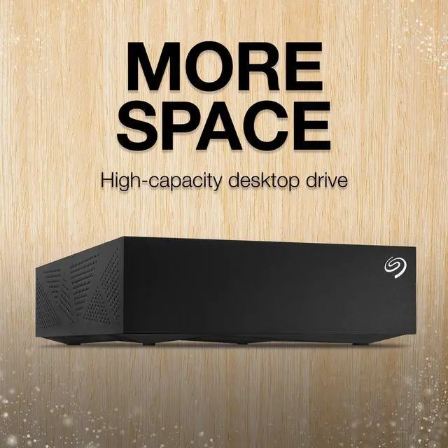 Alt view image 2 of 5 - Seagate Desktop Drive 8000 GB 8TB external Hard Drive, 3.5 Inch, USB 3.0, PC & Notebook, Xbox & PS4, Modellnr.: STGY8000400