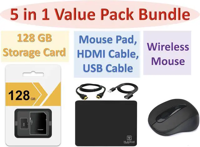 Alt view image 2 of 4 - Lenovo Ideapad Laptop 2024 Premium, 14" HD Screen Thin Light, Intel Celeron N4020 (Upto 2.8GHZ), 4GB RAM, 256GB (128GB eMMC+ 128GB SD), WiFi, Webcam, 11+ Hours Battery, Window 11S+HubxcelAccessory