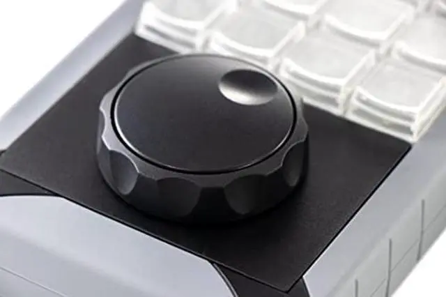 Alt view image 5 of 5 - X-keys USB Programmable Keyboard with Jog & Shuttle Control for Editing or Instant Replay (12 Key, XK-12 JGS)