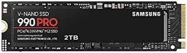 Alt view image 4 of 4 - SAMSUNG 990 PRO 2TB, 3-bit MLC V-NAND, M.2 (2280), NVMe 2.0, R/W(Max) 7,450MB/s/6,900MB/s, 1,400K/1,550K IOPS, 1200TBW, 5 Years Warranty