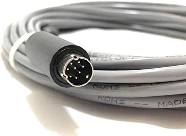 Alt view image 2 of 2 - GOELECTRONIC 100' VISCA Daisy Chain Cable VISCA RS232 Cable for Sony, PTZ Optics, Go Electronic and Other VISCA Compatible Cameras (8 Pin Mini Din to 8 Pin Mini Din) - Made in The USA
