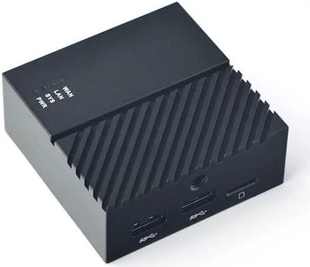Alt view image 3 of 5 - Nanopi R4S Mini Portable Travel Router OpenWRT with Dual-Gbps Ethernet Ports 4GB LPDDR4 Based in RK3399 Soc for IOT NAS Smart Home Gateway(Without MAC chip)