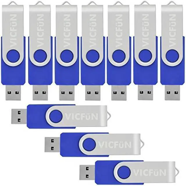 Main image of VICFUN(r) 50pcs 8gb Flash Drives 8GB USB Pen Drive USB 2.0-Blue