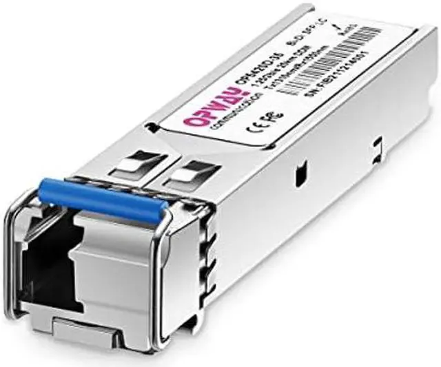 Alt view image 2 of 5 - Tongyu SFP LC Module 1000Base 1310nm/1550nm 20km Single LC Transceiver for Cisco, Ubiquiti UF-SM-1G, Netgear, Mikrotik, Other Open Switches 10 Pcs