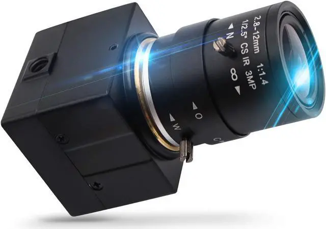 Main image of Hotpet 2.8-12mm Varifocal Lens USB Camera 8 Megapixel Webcamera with (1/3.2") IMX179 Image Sensor Webcam Super High Difinition 3264X2448 USB Camera Outdoor Indoor Webcamera for Video Systems
