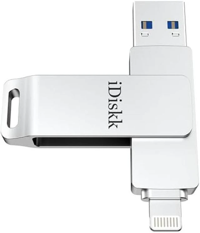 Main image of Mfi Certified iDiskk 1TB USB Flash Drive Storage Photo Stick for iPhone (14/13/12/11 Pro/Plus/Pro Max,13/12 Mini,XR,XS,XS Max,X),Lightning iPad, MacBook/PC External USB Storage