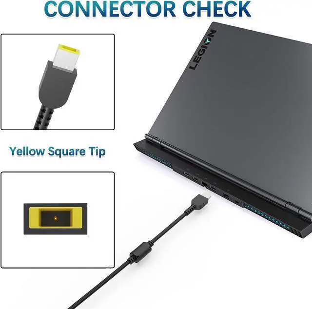 Alt view image 2 of 5 - 330W 16.5A 20V AC Charger for Lenov Legion Y9000 R9000 Pro 9 7 7i 5i 5 RTX 4070 4080 4090 ADL330SDC3A ADL330SCC3A ADL330SLC3A Laptop Power Supply Adapter Cord