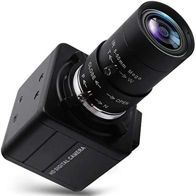 Main image of 4K UHD USB Camera with Zoom,5-50mm 10X Optical Zoom Lens USB Webcam High Definition Web Camera 3840x2160@30fps Adjustable Focal Length Camera for Tripod Mount with Sony IMX317 Sensor