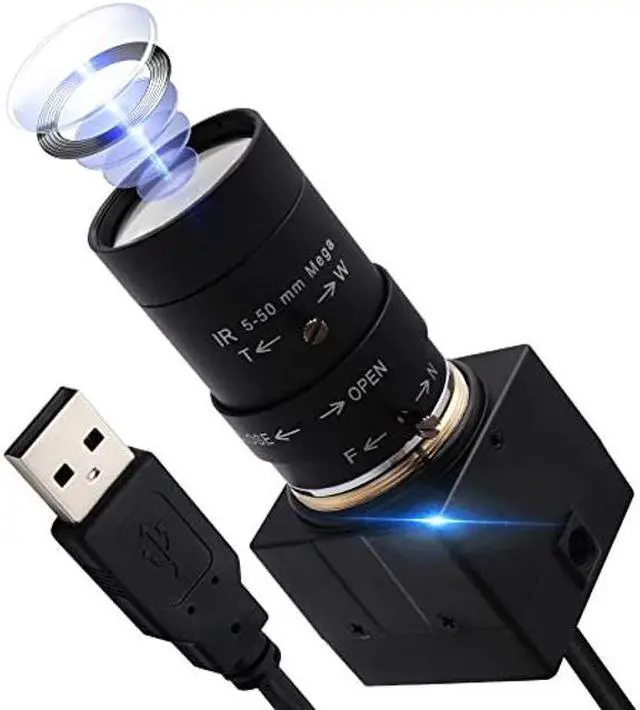 Main image of ALPCAM USB Camera 4K 10X 5-50mm Optical Zoom Lens Camera Ultra HD 2160P Web Camera,Plug and Play USB Web Camera for Windows Linux Mac Raspberry Pi,IMX415 Sensor USB Camera for Video Conference