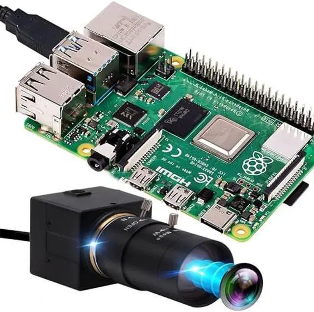 Alt view image 4 of 5 - IFWATER 4K USB Camera Ultra HD 5-50mm 10X Optical Zoom Manual Lens, 2160P IMX415 Sensor CS-Mount USB Webcam Varifocus Camera Close-up Plug and Play UVC Free Drive,Compatible Windows Mac OS X Linux