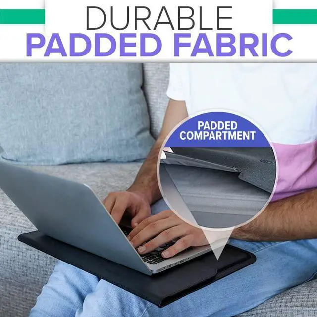 Alt view image 3 of 4 - DefenderShield EMF Protection Laptop Sleeve & 5G Radiation Blocker Case - Notebook Computer EMF Blocking Shield Cover Lap Pad (fits up to 15" Laptop, MacBook etc)