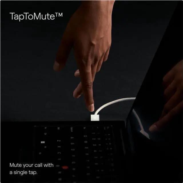 Alt view image 5 of 5 - Opal Tadpole - 4K Webcam with a Clip, Built for Laptops. 4K Sensor, VisiMic Directional Microphones, Works on Mac, PC and Tablets - White