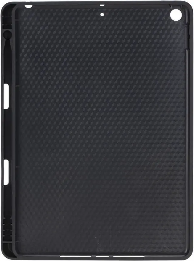 Alt view image 4 of 5 - Venito Parma Magic Tablet Wallet Compatible with iPad 10.2, 2019 (7th Generation)- Handmade Leather Folio Stand Case (Rustic Black)
