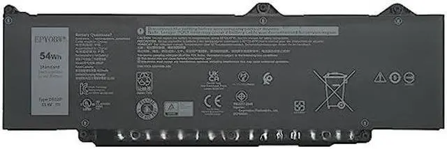 Main image of EPYOBW DR02P Laptop Battery 54Wh 4623mAh 3-Cells 11.4V Compatible with Dell Latitude 5440 5540 / Precision 3480 3580 Series 2X1V9