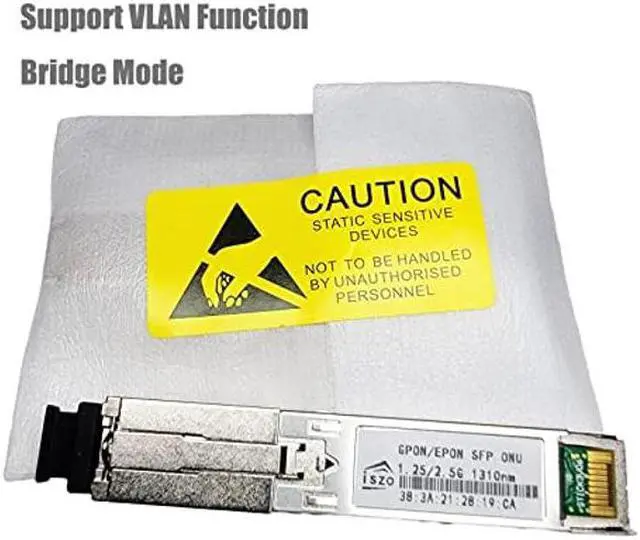 Alt view image 4 of 4 - iszo 1Set 2.5G ONU with 2.5G Media Converter, Bridge Mode,2.5G Modem,GPON/EPON/XPON Stick ONU, SC Connector UPC/APC, Support MAC/SN/LOID Modify,DDM PON Module,FTTH Tools
