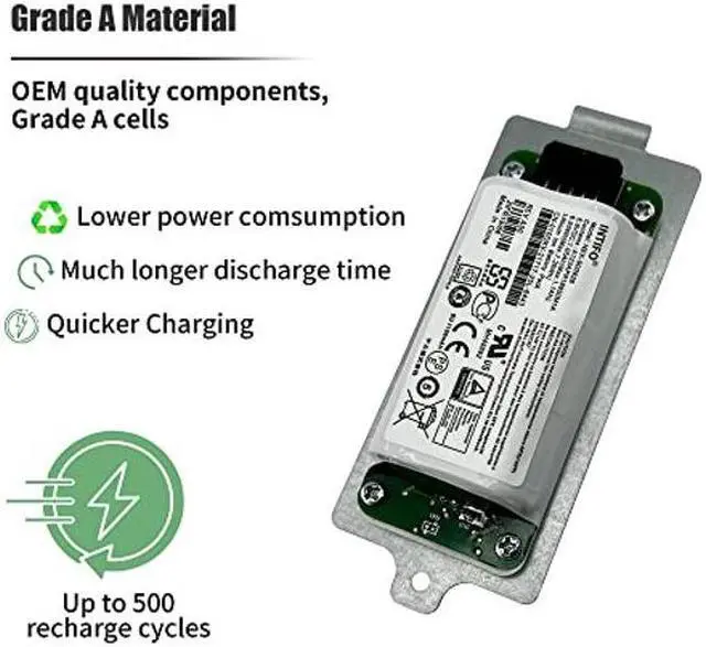Alt view image 4 of 5 - INTIFO 6.93Wh NEX-900926 Smart Battery Compatible with Dell EqualLogic Module Type 15 Type 18 Type 19 PS4210 PS6210 PS6610 Controller Series 010DXV 0FK6YW 0K4PPV 0KVY4F 0M1GDN NEX-900926-A [2-Cell]