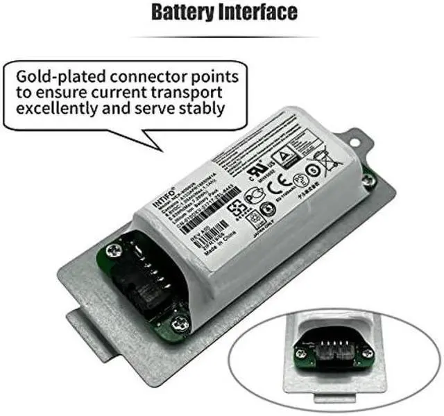 Alt view image 5 of 5 - INTIFO 6.93Wh NEX-900926 Smart Battery Compatible with Dell EqualLogic Module Type 15 Type 18 Type 19 PS4210 PS6210 PS6610 Controller Series 010DXV 0FK6YW 0K4PPV 0KVY4F 0M1GDN NEX-900926-A [2-Cell]
