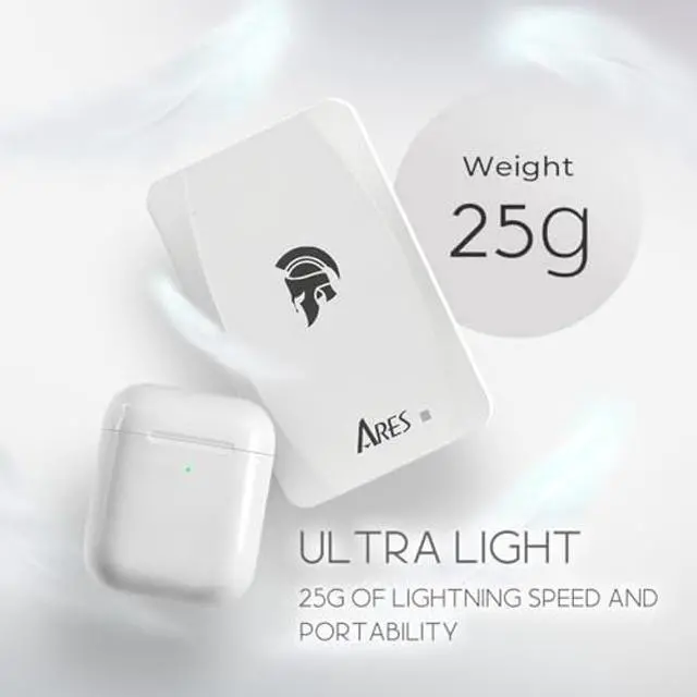 Alt view image 3 of 5 - DATO 2TB Portable SSD, ARES Torch External SSD, Up to 1050/1000 MB/s, USB 3.2 Gen 2x1 Type C Super Light & Compact Portable Solid State Drive