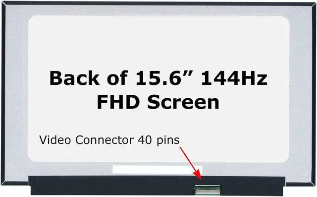 Alt view image 2 of 5 - SCREENARAMA New Screen Replacement for Dell Inspiron G3 15 3500 P89F P89F002 (40pin 144Hz) FHD 1920x1080 IPS LCD LED Display with Tools and Tape
