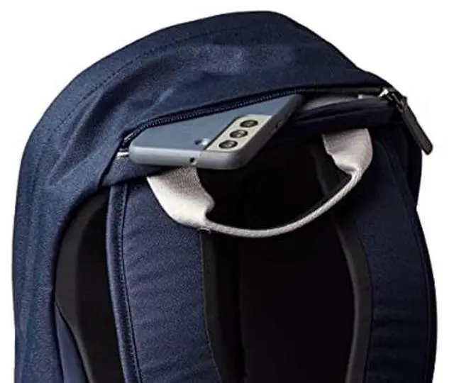 Alt view image 3 of 5 - Bellroy Classic Backpack Compact - (Laptop Bag, Laptop Backpack, 16L) - Navy