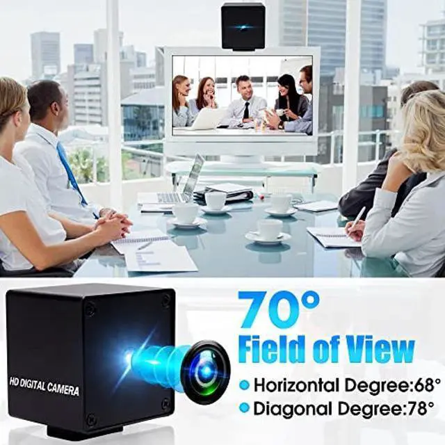 Alt view image 4 of 5 - IFWATER USB Camera 48MP Webcam Ultra HD Autofocus 70 Degree Lens with Metal Case,200ms Fast Automatically Focus Clear USB Camera Plug and Play for PC Raspberry Pi Jetson Nano Laptop Prototype Camera