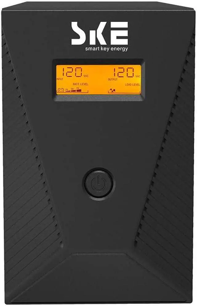 Alt view image 3 of 5 - 1500VA/900W Ups Battery Backup and Surge Protector,Computer Uninterruptible Power Supply Units,SKE Ups Power Supply