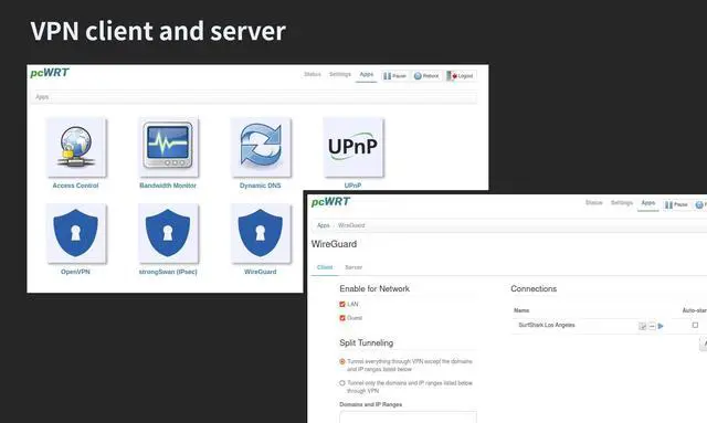 Alt view image 3 of 5 - pcWRT Gigabit WiFi 6 Router with VLAN, VPN, Ad Blocking, DNS Over HTTPS and Parental Controls
