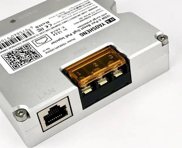 Alt view image 3 of 5 - 120W Boost PoE Injector with Comprehensive Protection for Standard Actuated Starlink