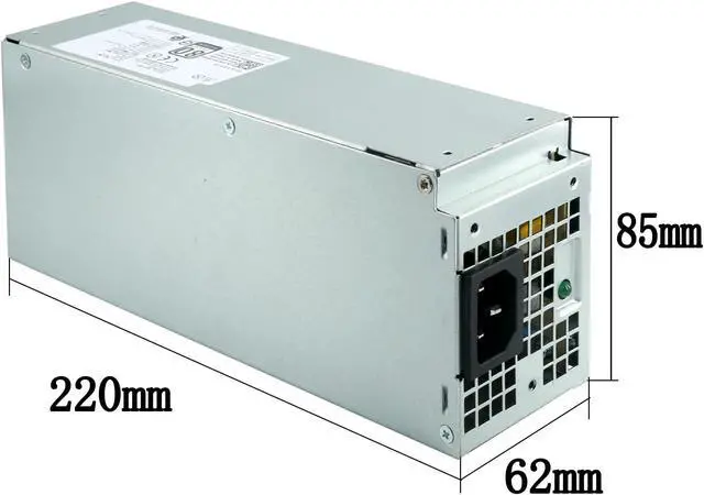 Alt view image 3 of 5 - Ptcliss 500W D500EPM-00 Power Supply Replacement for DELL Optiplex 3050MT 7060MT 7070MT 7080MT G5-5090 3650 3670 3050 36715 5090 5060 3260 3681 XPS 8940 MT 4FWF7 Y7R0X 5K7J8 H500EPM-00 H460EBM-00