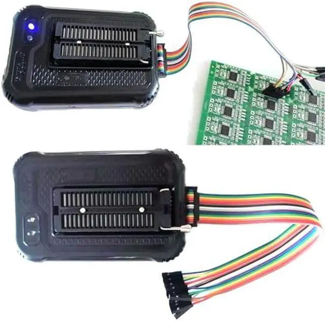 Alt view image 3 of 5 - Xgecu TL866II Plus Upgraded Xgecu T48 Programmer 24 Adapter t48 eprom Programmer TL866-3G IC Bios AVR MCU SPI Nor NAND Flash EMMC Clip Socket
