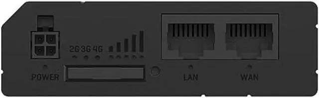Alt view image 5 of 5 - Teltonika RUT241098000 Model RUT241 Industrial Cellular Router; 4G and 3G Connectivity; for use in North America; Compatible with Verizon, AT&T, and T-Mobile; WAN Failover with Auto Switching