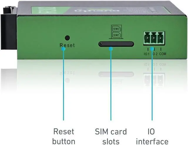 Alt view image 4 of 5 - IR302 InHand Networks IR302 Industrial IoT 4G LTE VPN Cellular Router, LTE Cat 4 Without Wi-Fi, Support T-Mobile, AT&T & Verizon, UL Certification