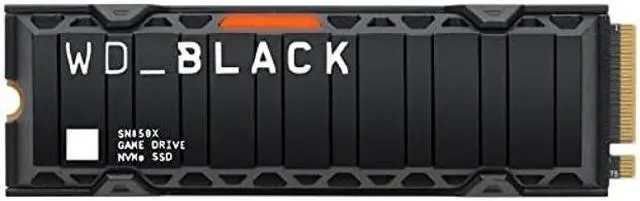 Main image of WD_BLACK 2TB SN850X NVMe Internal Gaming SSD Solid State Drive with Heatsink - Works with Playstation 5, Gen4 PCIe, M.2 2280, Up to 7,300 MB/s - WDS200T2XHE