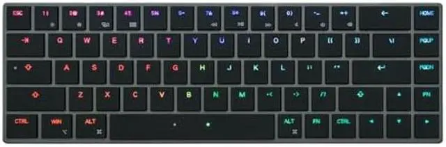 Main image of BAROCCOMiSTEL AIRONE Mechanical Keyboard, 65% Layout, Cherry MX ULP Switch, RGB Backlit, USB-C Cable, Windows/MacOS/iOS, Macro Support, Portable, Super Slim/Super Light, Silver- Click