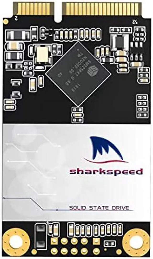 Main image of SSD mSATA 2TB SHARKSPEED Plus Internal Mini SATA SSD Drive 3D NAND Solid State Drive for Mini PC Notebooks Tablets PC(mSATA 2TB)