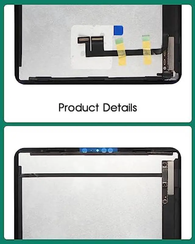 Alt view image 5 of 5 - Screen Replacement for iPad Pro 11" 2018 A1980 A2013 A1934 A1979 LCD Display Touch Screen Digitizer Assembly (Black)