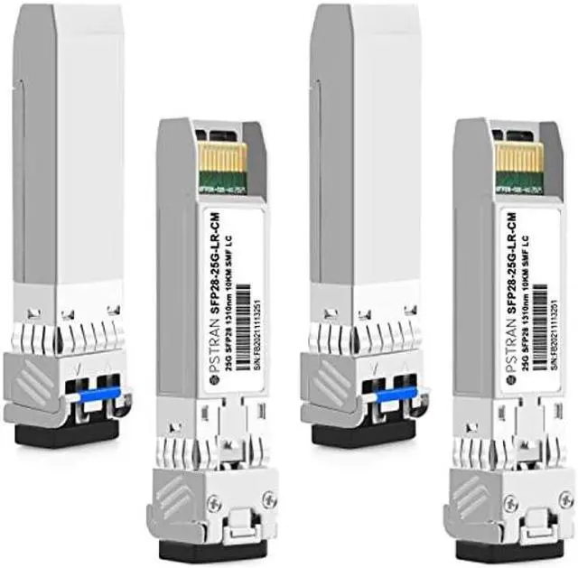 Main image of OPSTRAN 25GBASE-LR SFP28 Optical Transceiver Module Compatible for Cisco SFP-10/25G-LR-S SFP-25G-LR-S Meraki Ubiquiti Qnap 25G SFP28 1310nm 10km DDM Duplex LC SMF 4 Pack