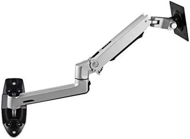 Alt view image 5 of 5 - XSJ8012WT Aluminum Alloy Mechanical Spring Arm Wall Mount Laptop Holder Full Motion Laptop Mount Arm Monitor Holder Laptop Stand (Black)