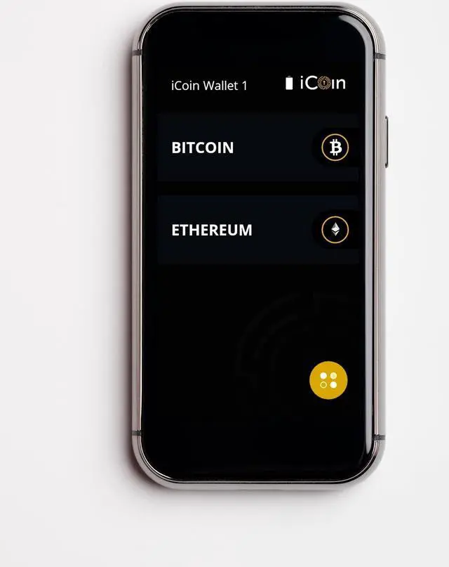 Main image of iCoin Hardware Wallet - The Most Trusted Digital Crypto Hardware Wallet with a 3in Color LCD Touchscreen, Digital Wallet for NFT, Crypto Currency and Tokens; All-in-one